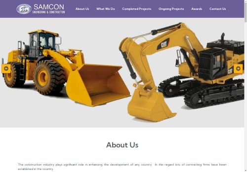 Portfolio - Desktop - Samcon